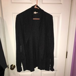 Charcoal Gray Cardigan by Silence + Noise